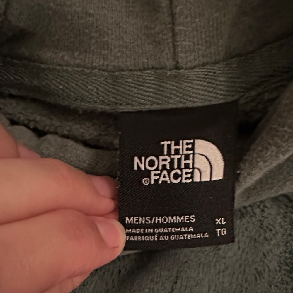 The North Face Green Hoodie with Bear Graphic - Picture 3 of 3